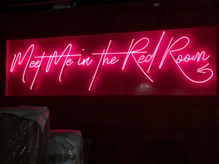 Red Room Ruby Red Neon - Sky Neon Signs