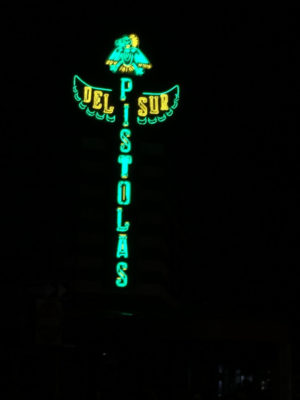 Pistolas del Sur Neon Sign