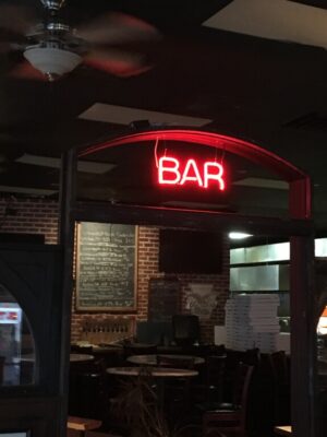 Window Sign in a Dead Frame